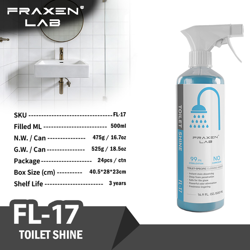 Factory Whosale Toilet Bowl Cleaner Spray Deodorizes &Sanitizes for Toilet & Bathroom Cleaning