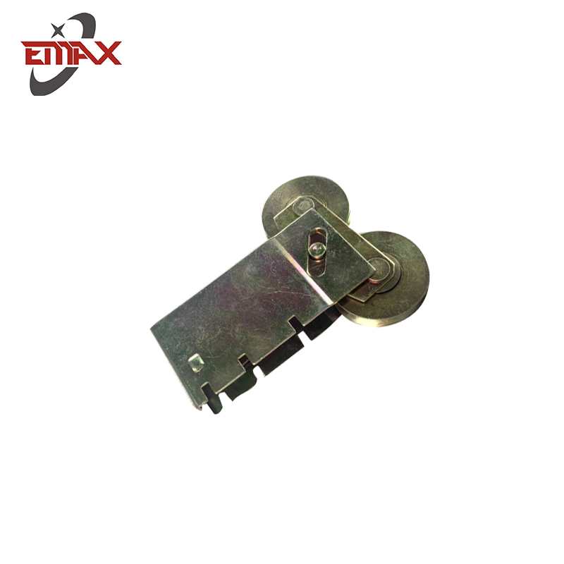 Customized Adjustable Color Zinc-Plated Steel Sliding Roller Gate Wheel