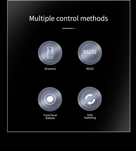 Матричный коммутатор HDMI 9x9 4K Bitvisus
