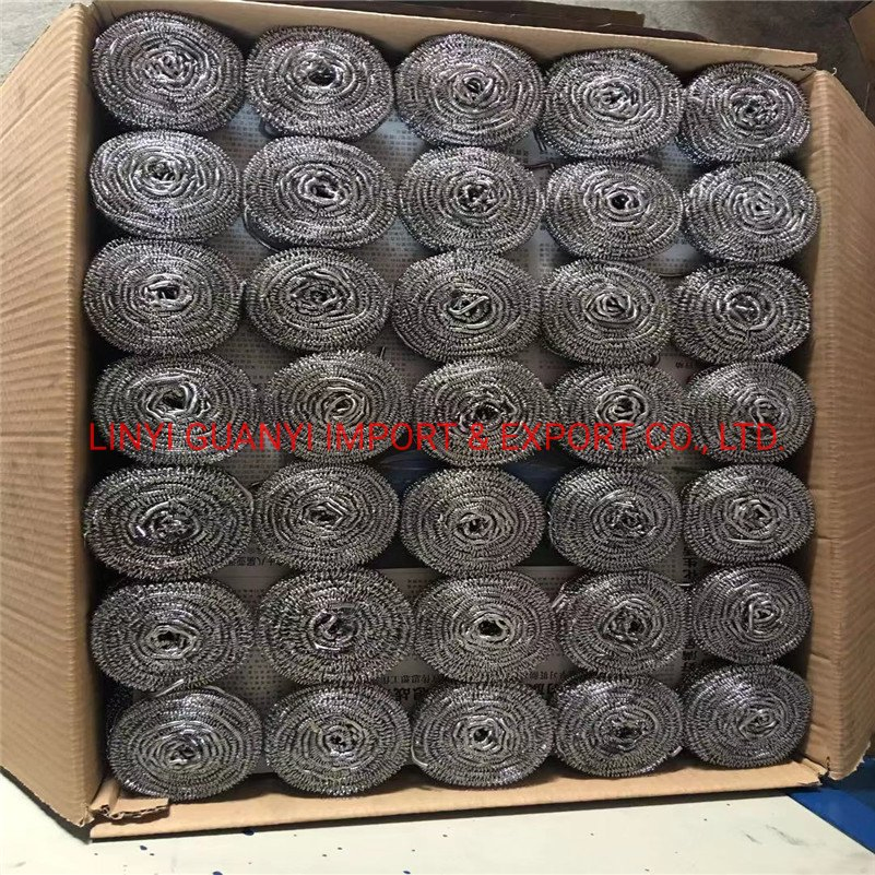 Household Stainless Steel Wire 410 Kitchen Pot Cleaning Ball Scourer