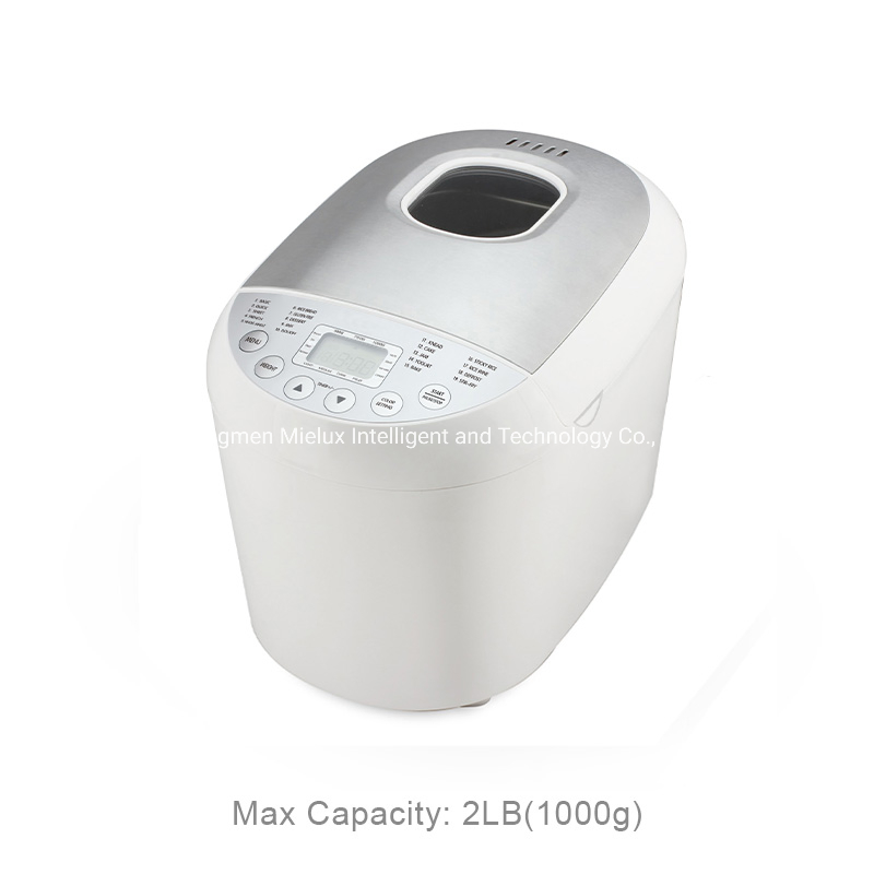 PP Housing Household Bread Maker with S/S Panel & Viewing Window on The Lid