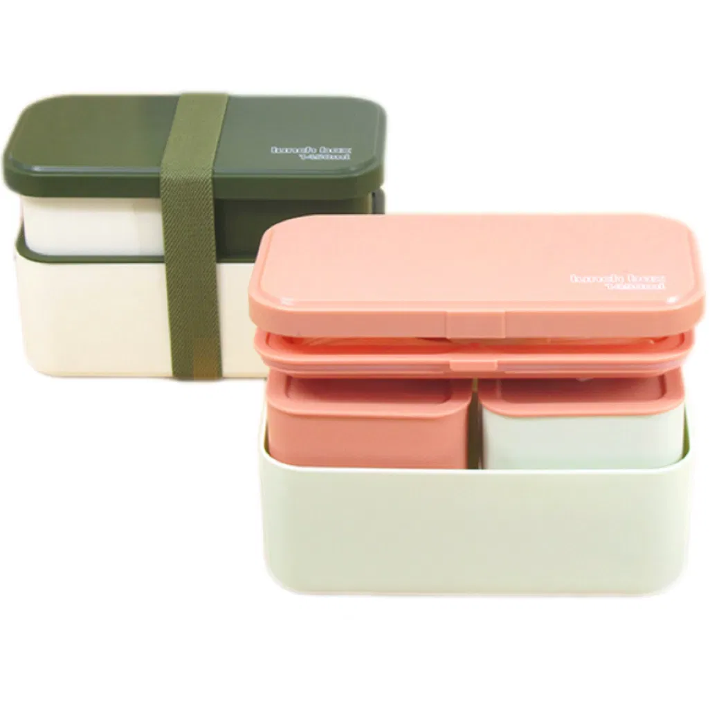 Eco-Friendly Microwave Lunch Box with Lid for Easy Use