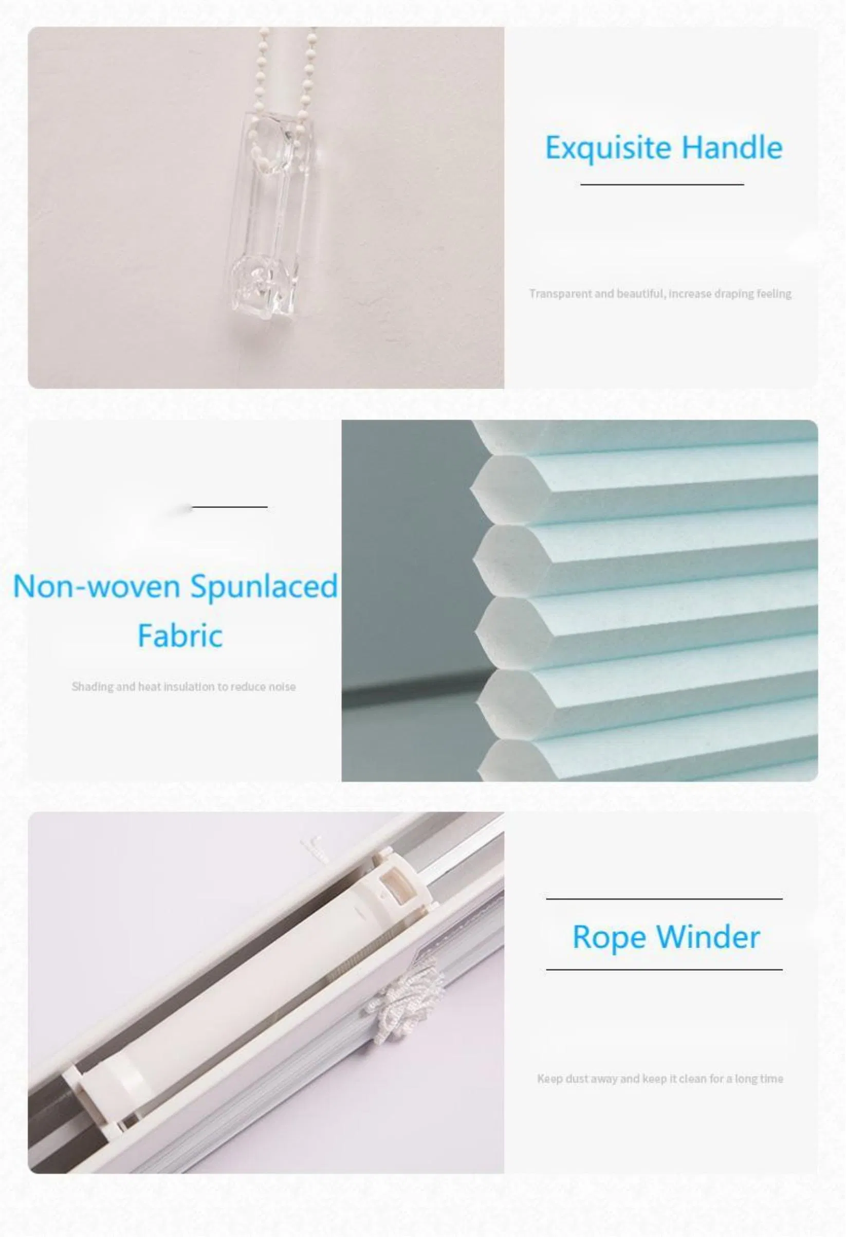 Blackout Honeycomb Blinds Cellular Shades Window Shutter Cellular Pleated Blinds