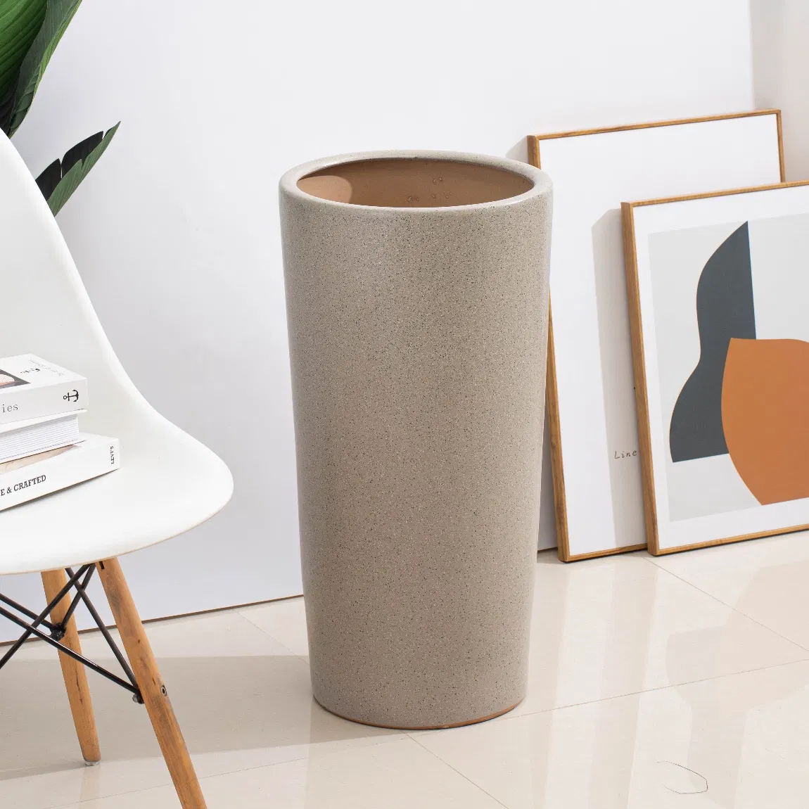 Modern Ceramic Flower Pots Indoor Plant Pot Outdoor Decoration Garden Planter Flowerpot