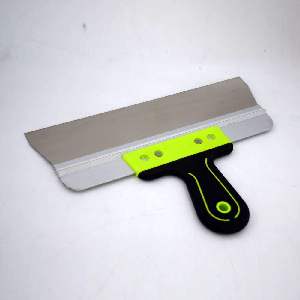 300mm Stainless Steel Scraper Wholesale Price Rubber Handle Stainless Steel Putty Knife