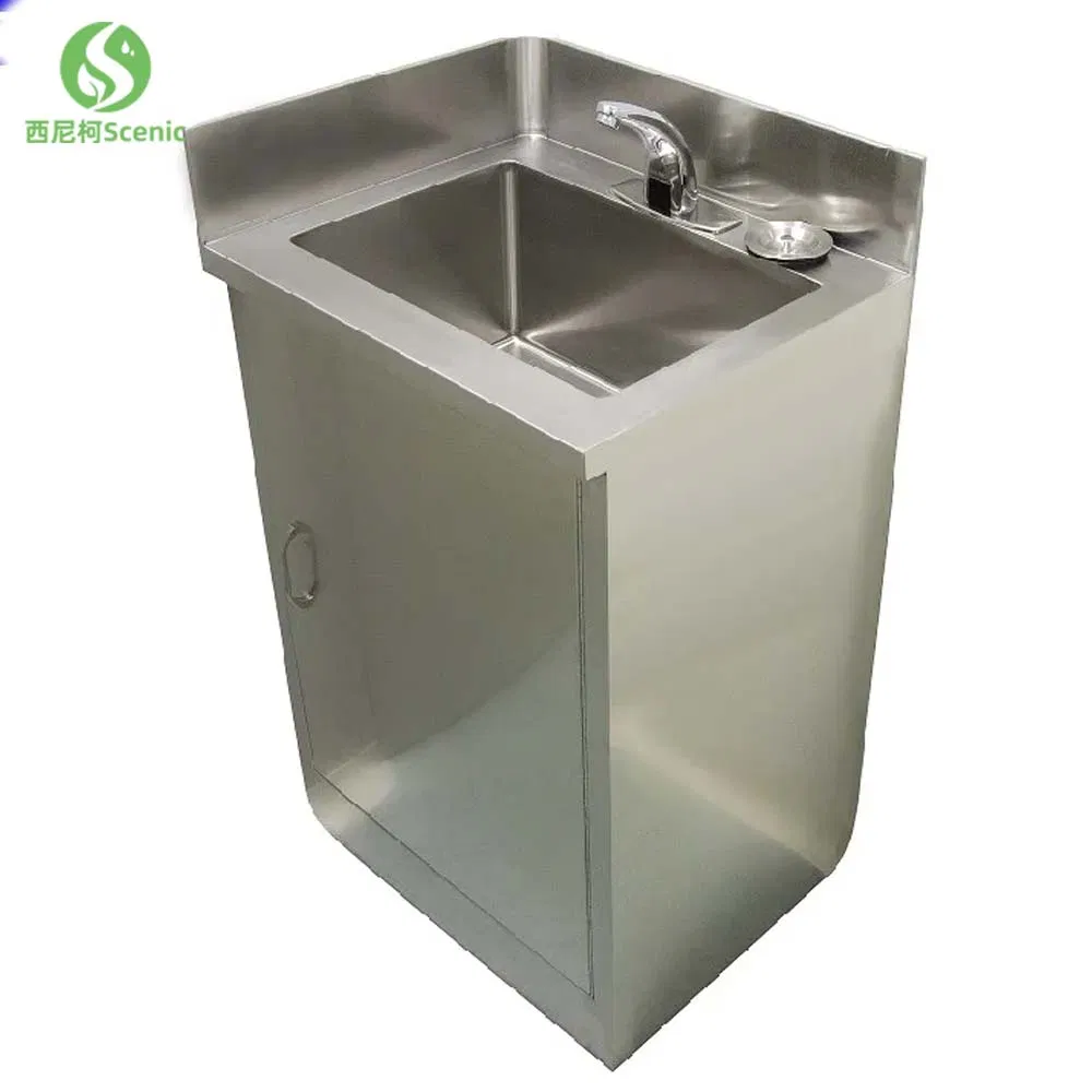Advanced Operating Room Surgical Sink with Integrated Water Heater