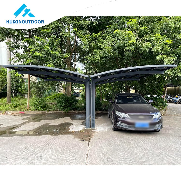 Gaeden Outdoor Decorative Pergola Roof Carport Systems Aluminum Pergola Carports for Car Parking Carport Aluminium Solar