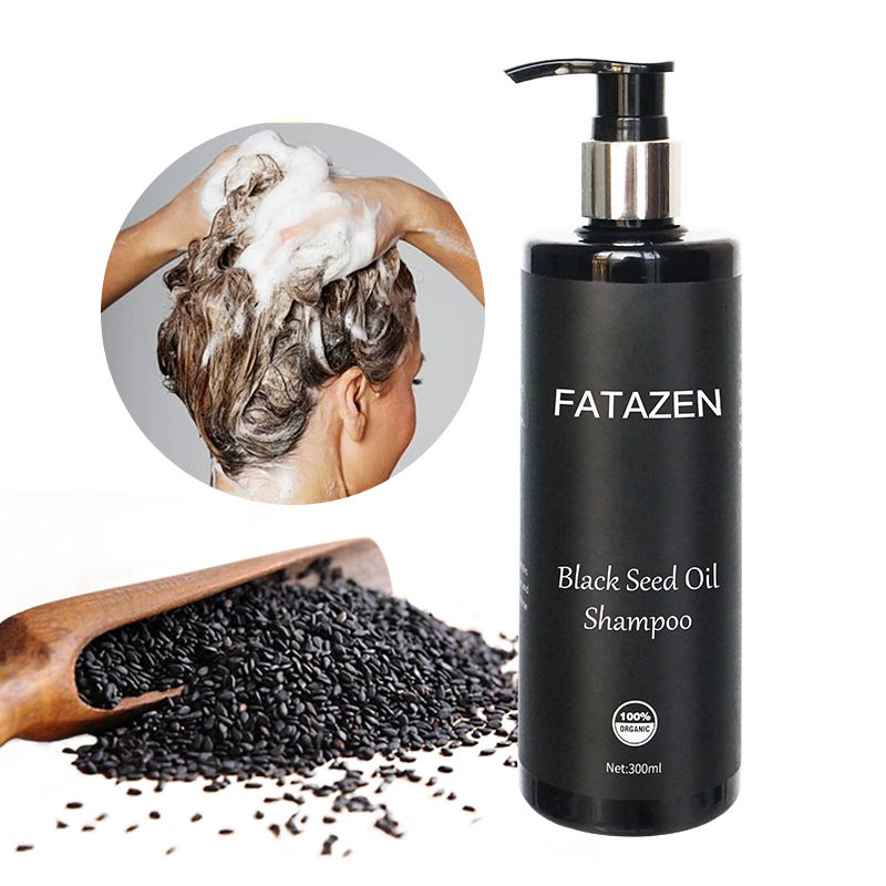 Wholesale Organic Rich Care Hair Growth Shampoo Anti-Hair Loss Conditioner Natura Black Seed Oil Essence Hair Shampoo