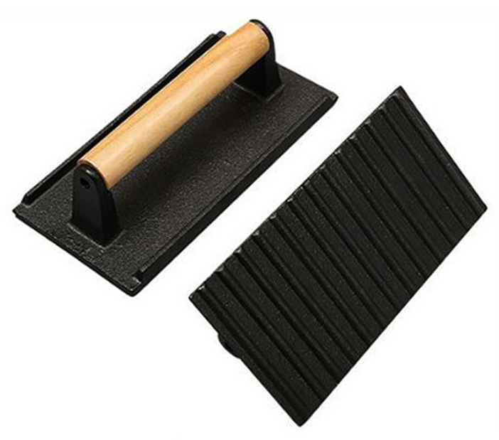 Hot Sale Customize OEM Cast Iron Grill Press