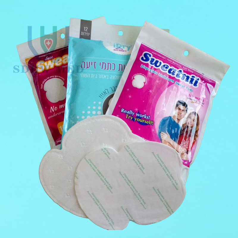 Patches Stickers Underarm Armpit Guard Sheet Shield Sweat Pad Antimicrobial Disposable Underarm Sweat Absorbing Armpit Pads