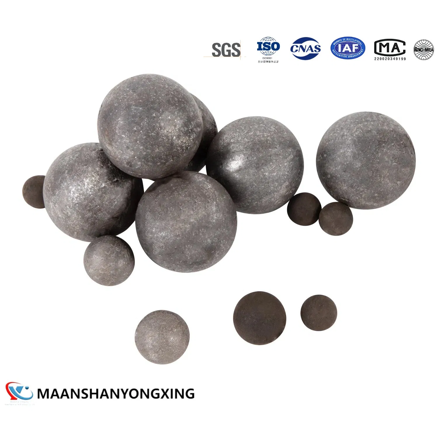 High Chrome Grinding Cast Media Steel Ball for Ball Mill Machine