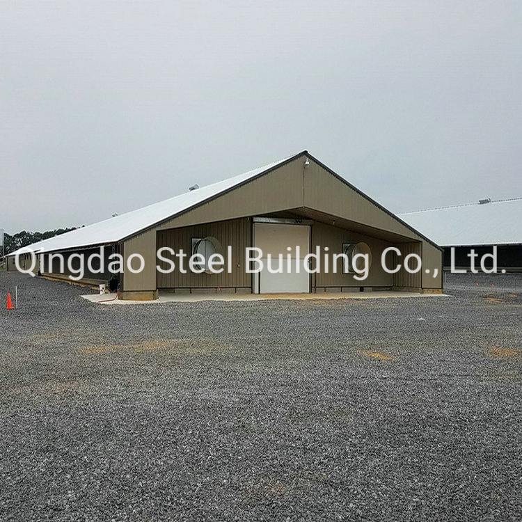 Prefab Steel Structure Poutlry Farm with Great Price