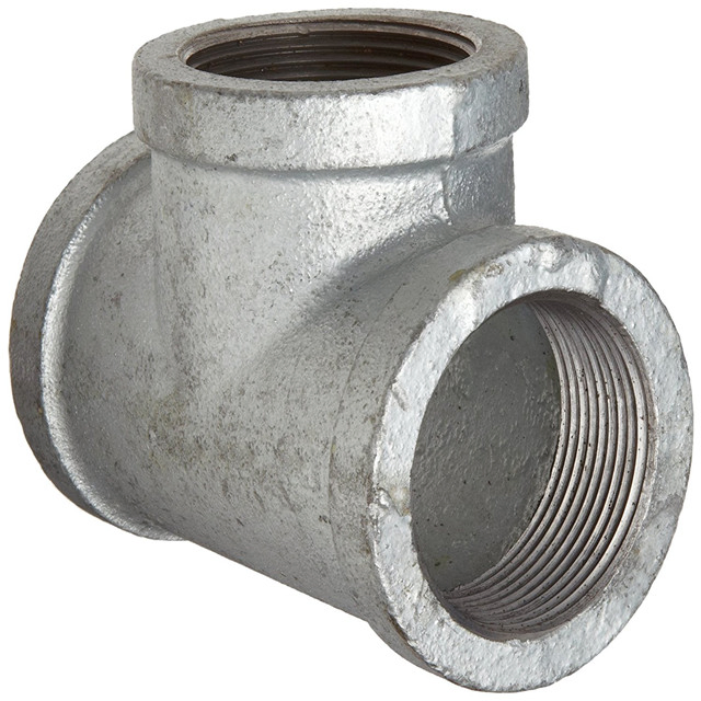 Quick Delivery Galvanized Malleable Iron Plain Elbow Tee Socket Plug for Plumbing