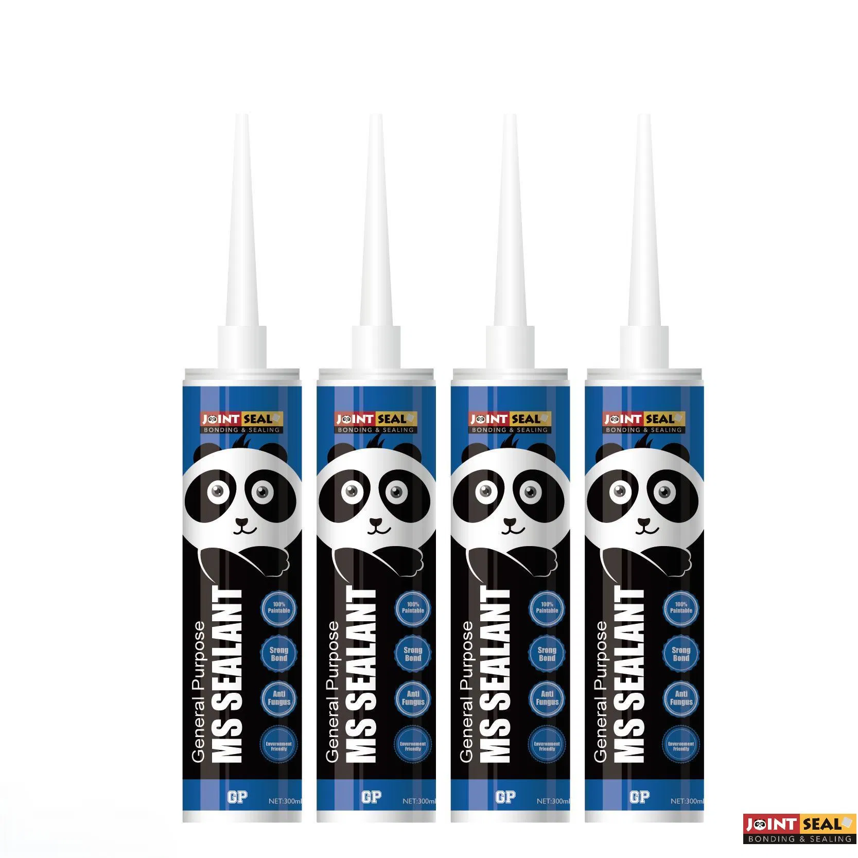 Heat Resistant Silicone Sealant Fast Curing Universal Mastic Ms Sealant 300ml Fast Cure