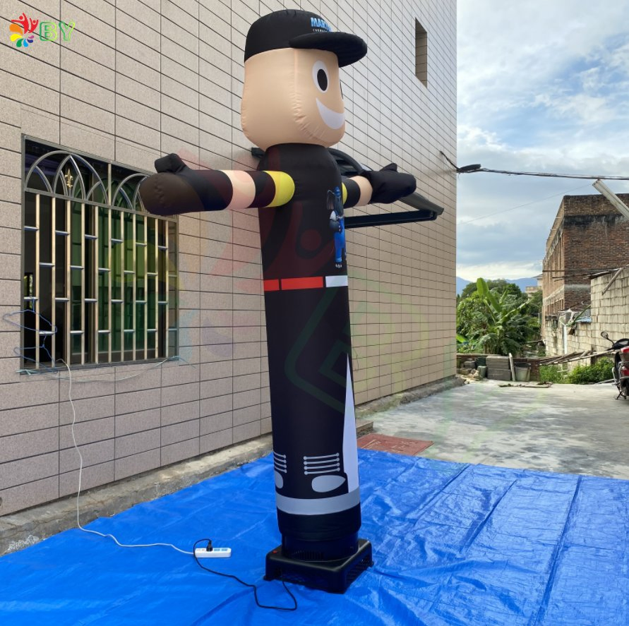 New Arrival Air Dancer Costume Dancing Man Tube with Blower Funny Inflatable Waves Air Dancer Fly Guy Inflatable