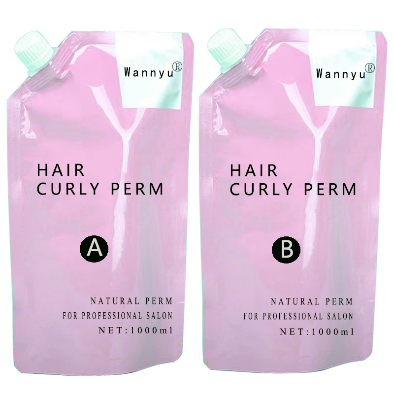 Long Lasting Fragrant Mild Herbal Formula Permanent Type Professional Salon Use Wholesale Hair Curly Perm