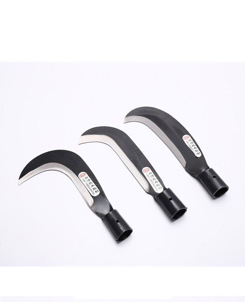 Hot Selling Sickle Mowing Farm Tool Agricultural Outdoor Garden with Wooden Handle Sickle