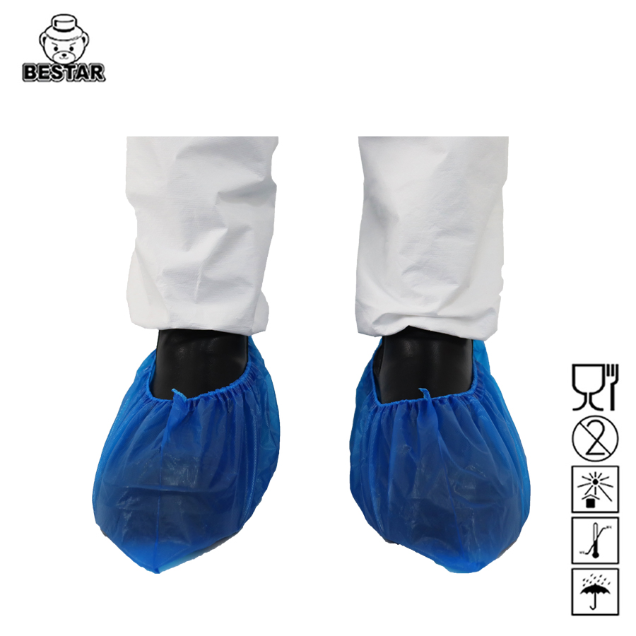 Waterproof, Anti Slip, Dust etc Plastic Bestar Visitor Shoe Cover