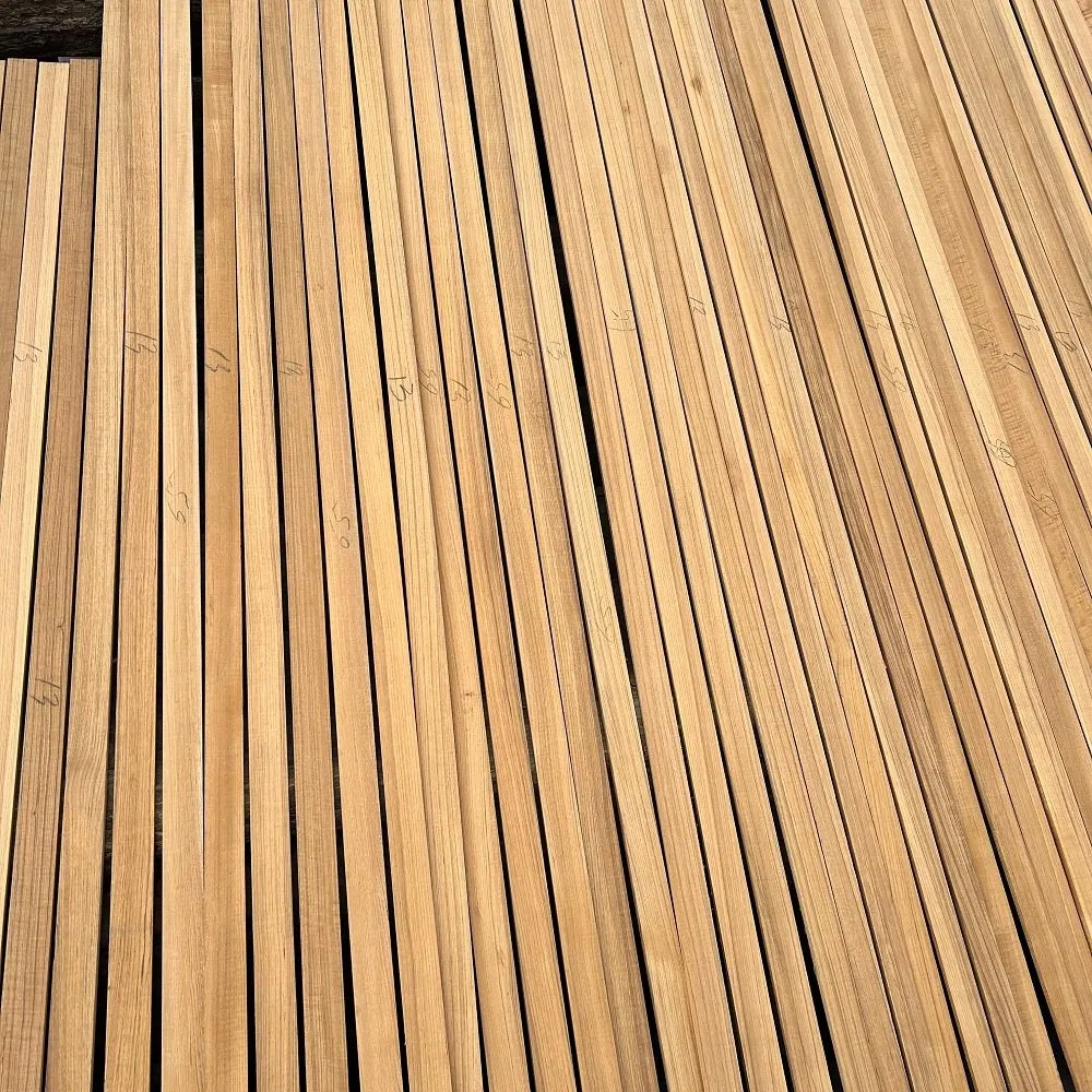 Hot Sale Burma Teak Wood Price Teak Decking