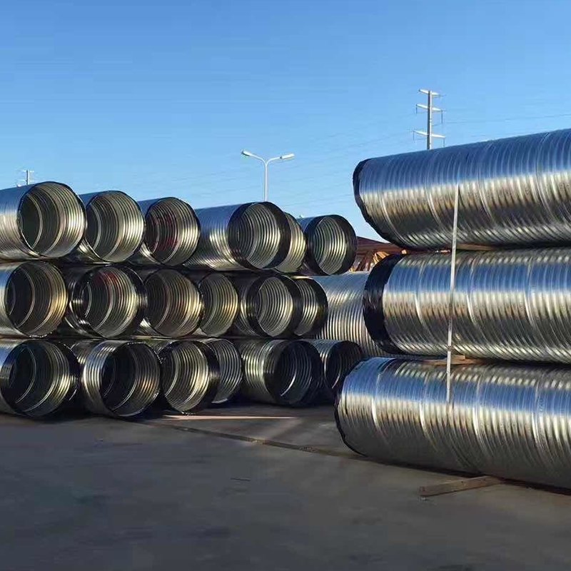 Spiral Corrugated Pipe Round Corrugated Steel Culvert Pipe