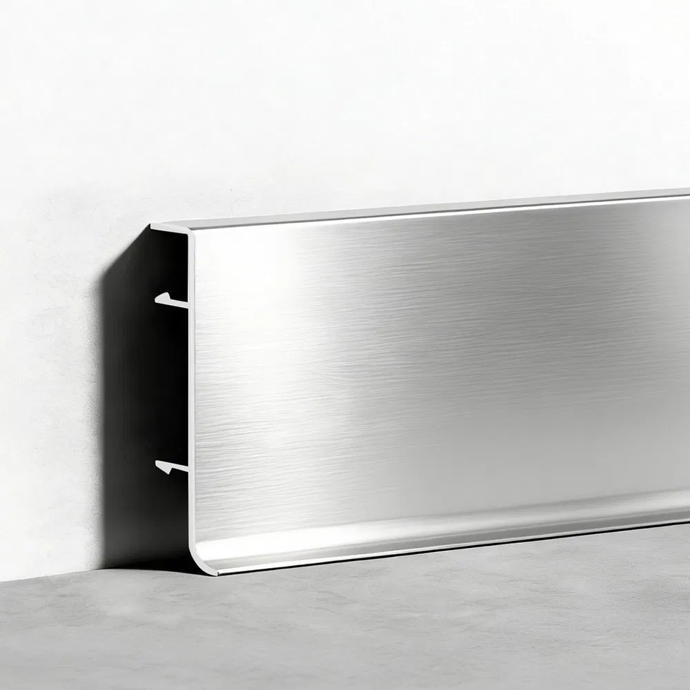 Tile Aluminium Skirting Base Board Golden Aluminum Baseboard Floor Baseboard Aluminium Skirting Baseboard Aluminum Floor Skirting