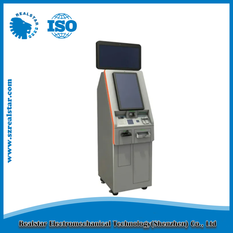 High Quality Smart Car Parking Payment Kiosk with Barcode Reader