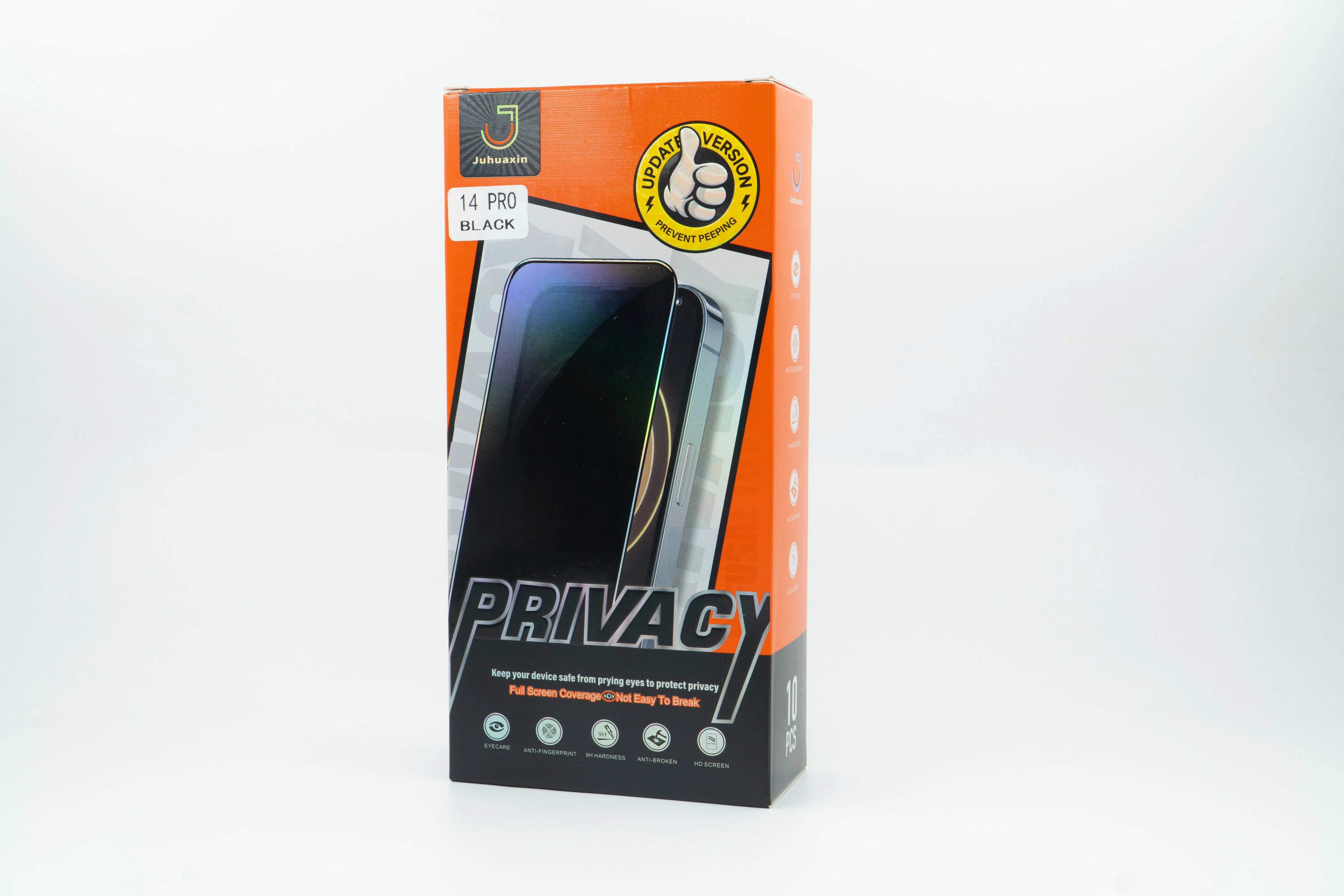 Защитное стекло с приватностью для iPhone 15/15 PRO