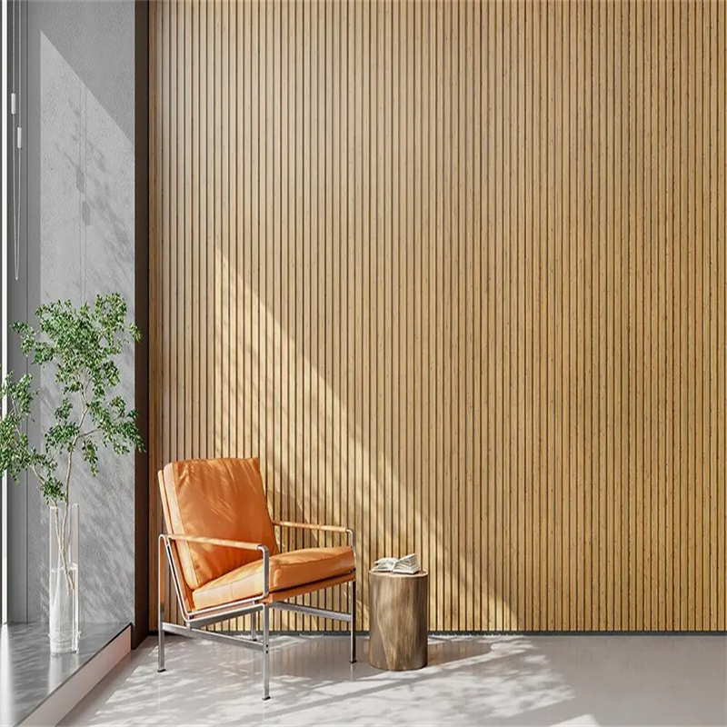 Interior Decorative Bamboo Wall Cladding Panels Fluted Bamboo Wall Panel