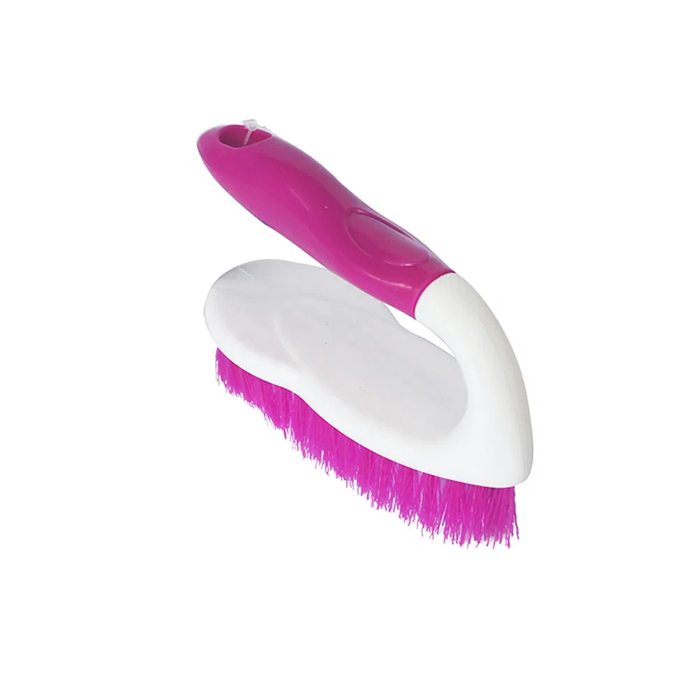 Durable Plastic Dustpan and Brush Combo for Home Use