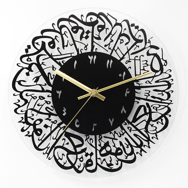 Wholesale Nordic Sunset Desktop Acrylic Bubbles Wall Watch Modern Design 3D Wall Clock