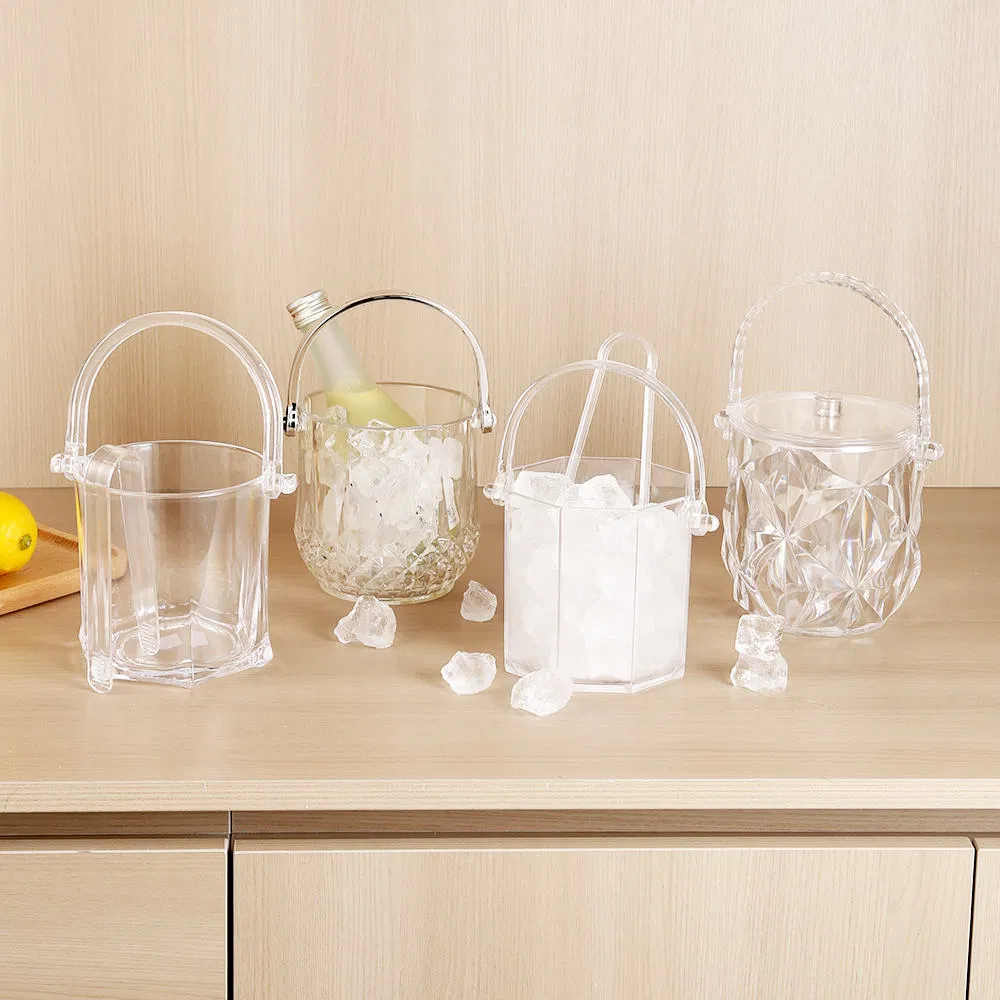 120oml/4ooz Capacity Hotel Bar Party Use Plastic PS Material Ice Bucket