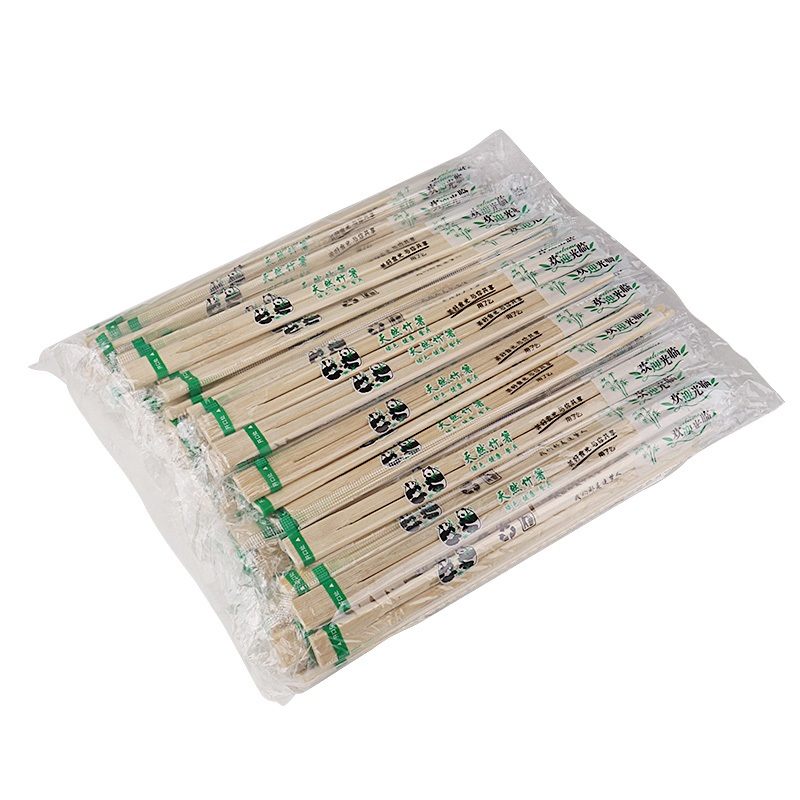 Chinese - Made Wholesale Disposable Bamboo Chopsticks with Customers' Exclusive Logos