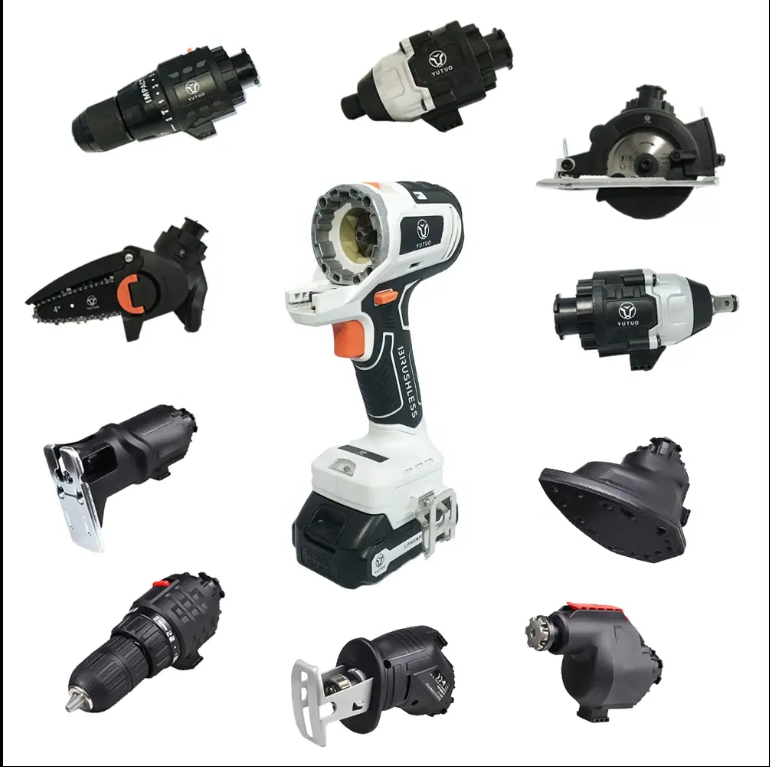 Набор аккумуляторных инструментов в кейсе, 10 предметов