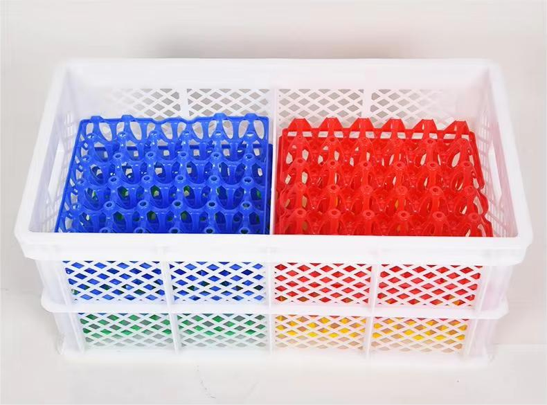 HDPE Plastic Egg Holder 30PCS Pack Durable Plastic Packaging