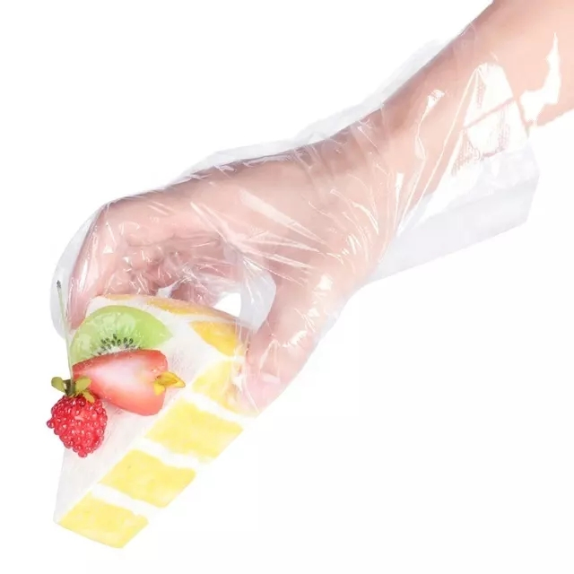 Disposable Plastic Food Grade CPE Food Glove TPE Gloves