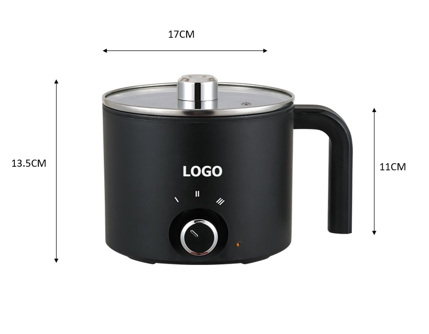 1.8L Electric Hot Pot Non-Stick Cooking Pot Multipurpose Electric Skillets