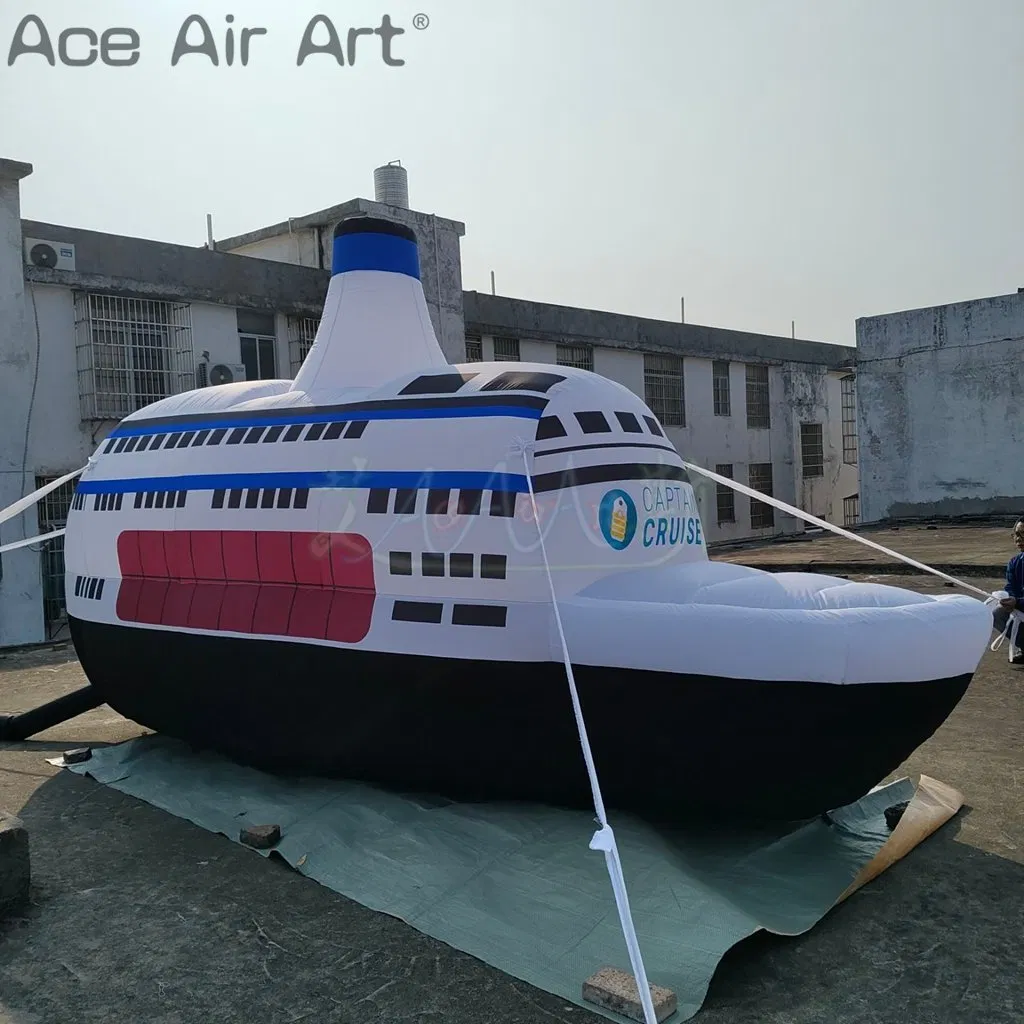 Giant Inflatable Cruise Ship Inflatable Carnival Boat for Advertising