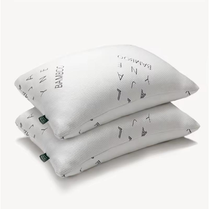 Foam Pillow Shredded Bamboo Camping Airplane Eco-Friendly Waterproof