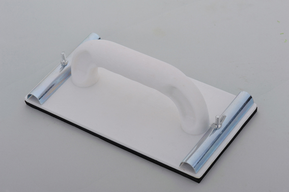 PS Plate Sanding Block, White