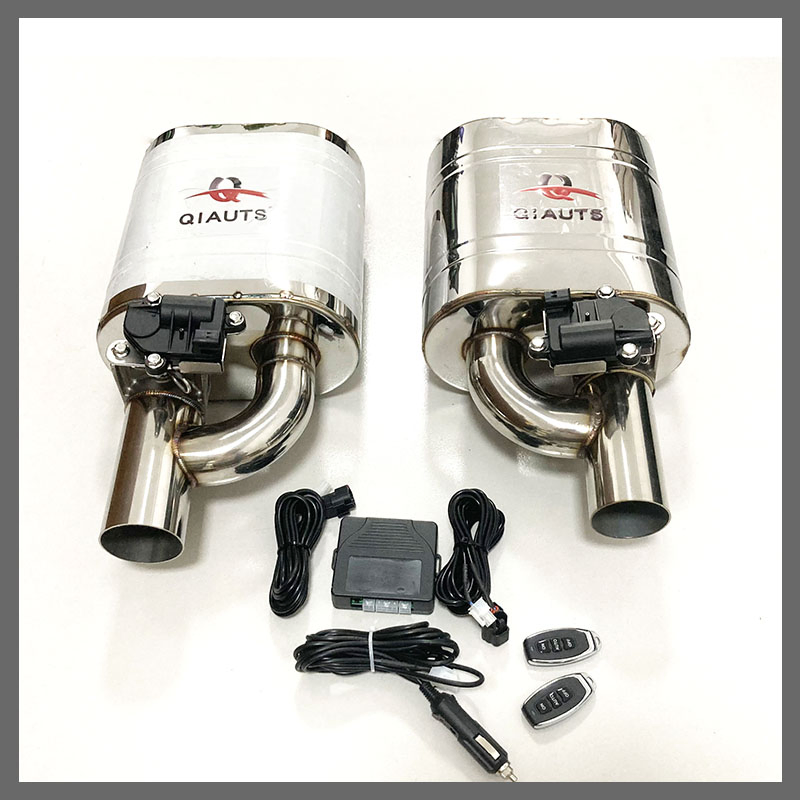 Универсальный глушитель выхлопа с регулируемым клапаном