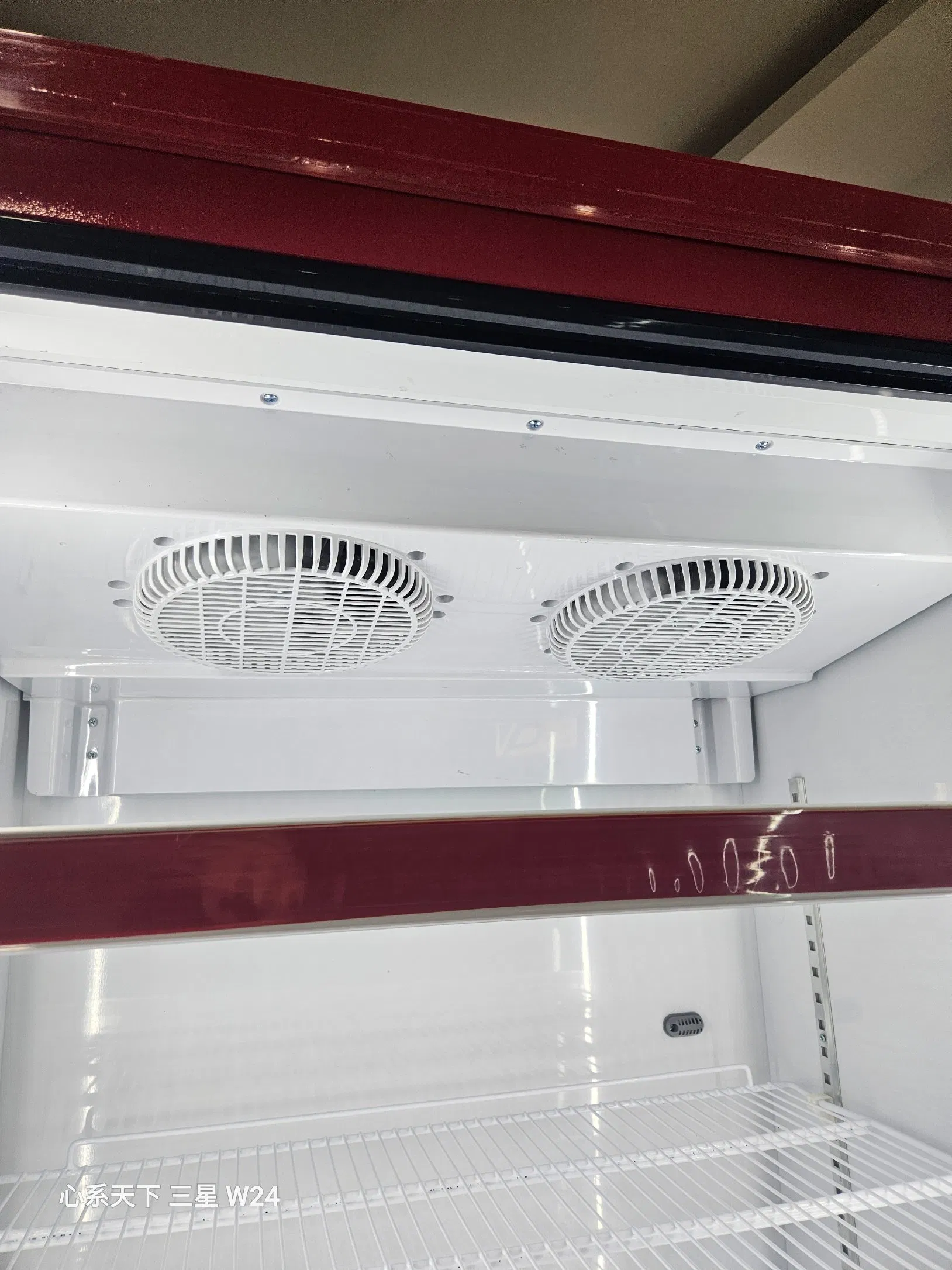 Coca Colar Supermarket 5 Layers Shelves Upright Commercial Cold Drink Cooler Fridge