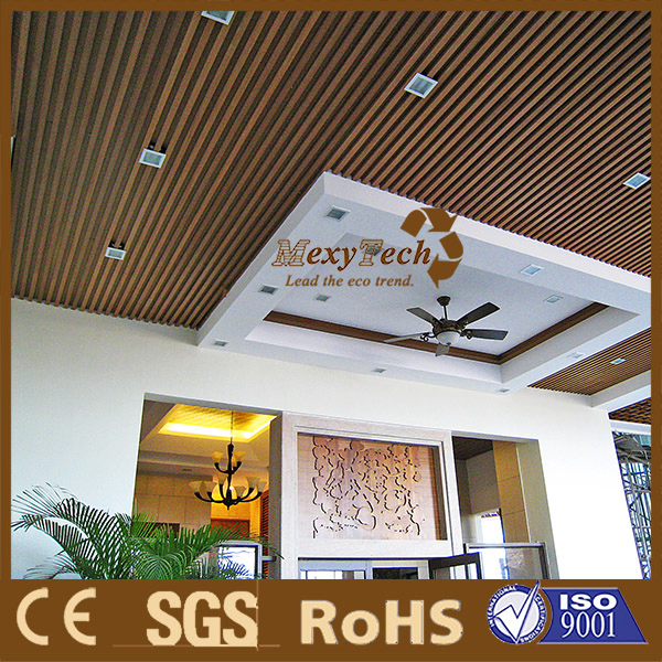 Suspended Composite Wood PVC Ceiling