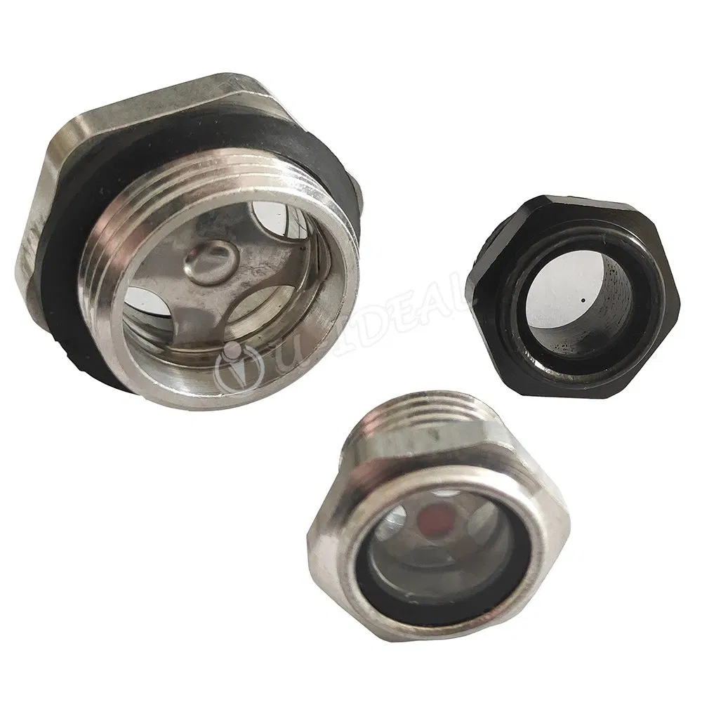 Staniless Steel /Aluminum Oil Sight Glass Oil Viewing Window