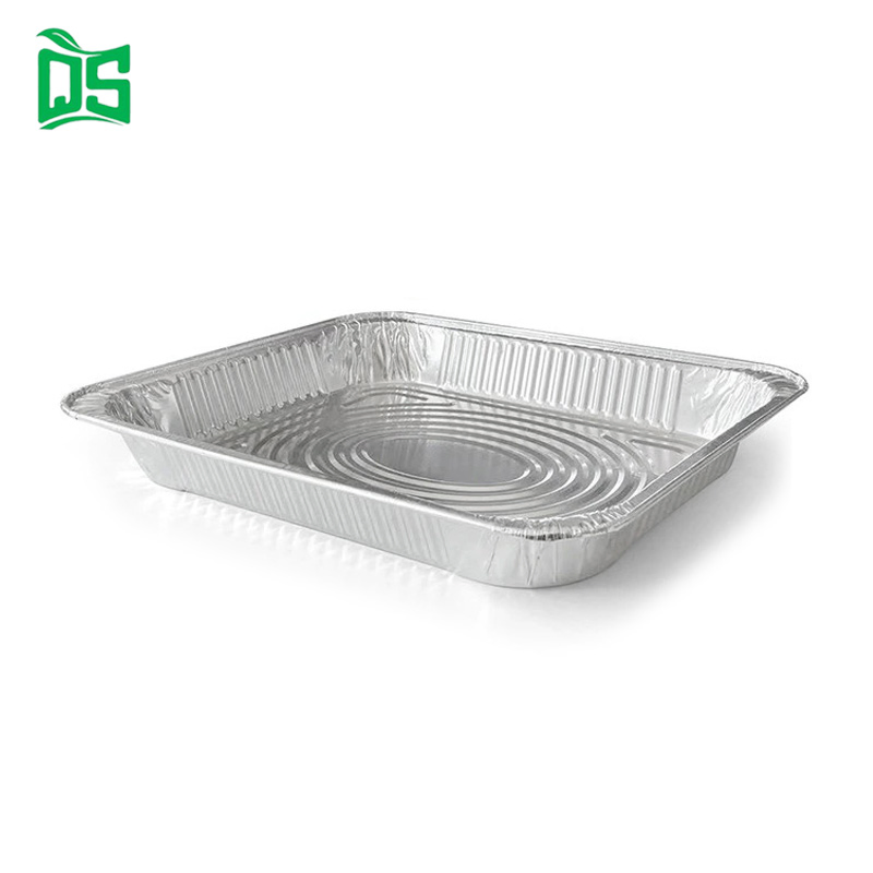 Disposable Baking Aluminium Foil Tray with Lid for Cooking Aluminium Foil Container