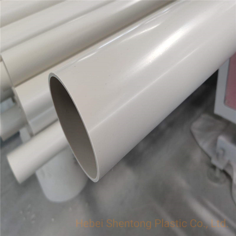 Water Supply 20-250mm PVC Pipe Underground Drainage Plastic Pipe