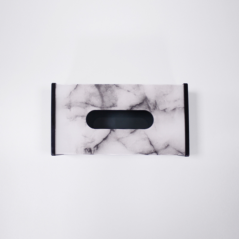 Acrylic Hotel Rooms Guest Room KTV Tissue Storage Box Customized Tissue Paper Box