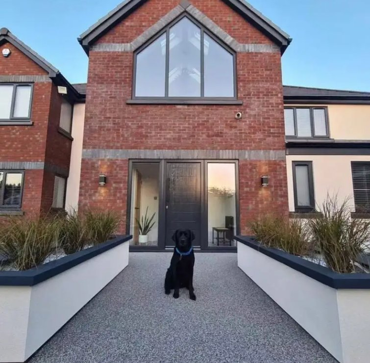 Luxurious Stone Carpet Flooring Resin Washed Stone