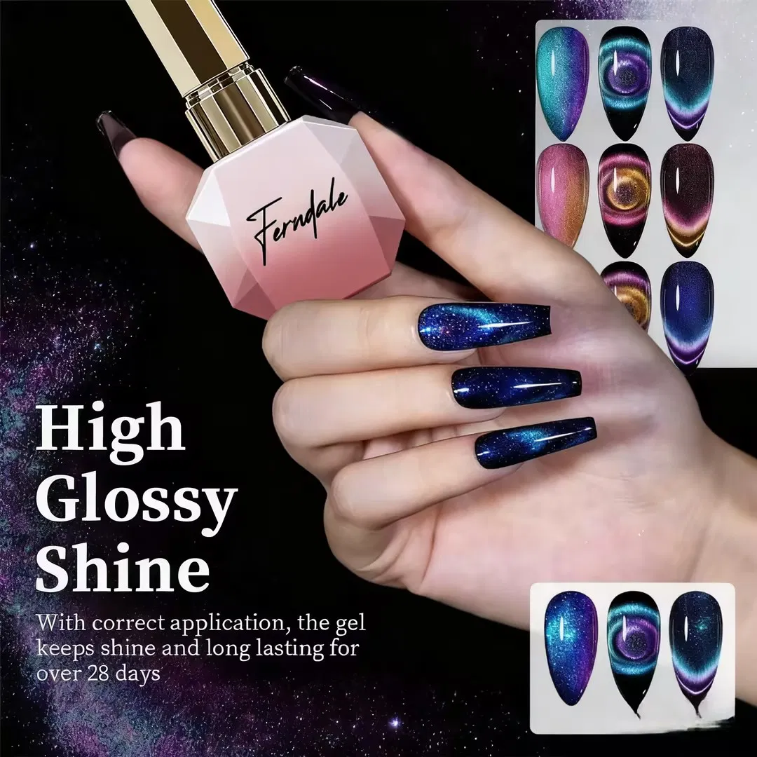 High-Quality 9d Cat's Eye UV Gel Nail Polish Multiple Colors Gel Supplier