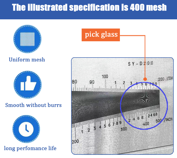 Woven Screen Wire Mesh Filter 304 316 Stainless Steel 400 Micron Flexible and Soft Woven Stainless Steel Netting