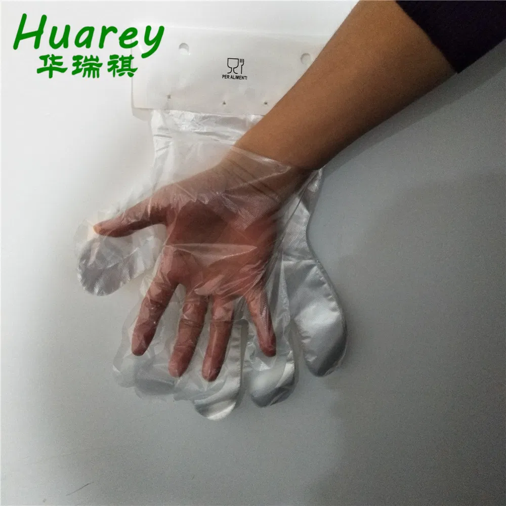 Premium Disposable PE Film Gloves for Food Preparation